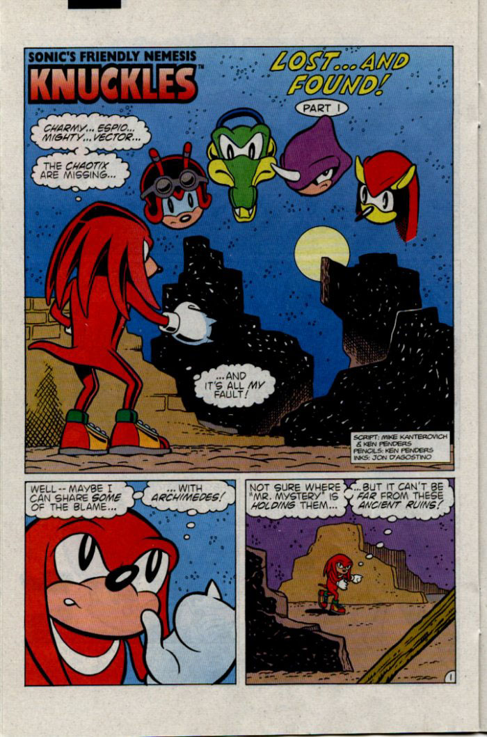 Sonic - Archie Adventure Series February 1996 Page 18